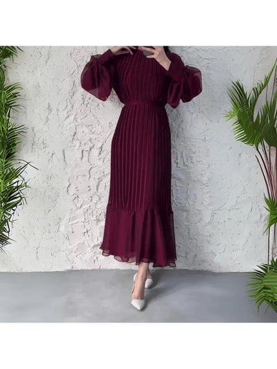 Hannah™ - Pleated Elegant Dress