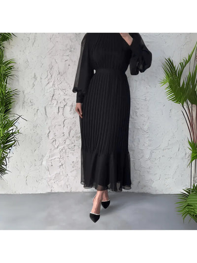 Hannah™ - Pleated Elegant Dress
