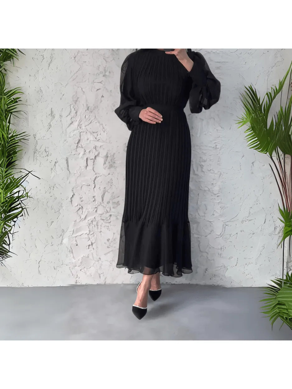 Hannah™ - Pleated Elegant Dress