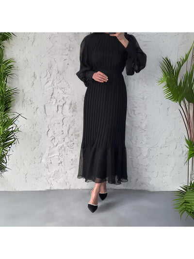 Hannah™ - Pleated Elegant Dress