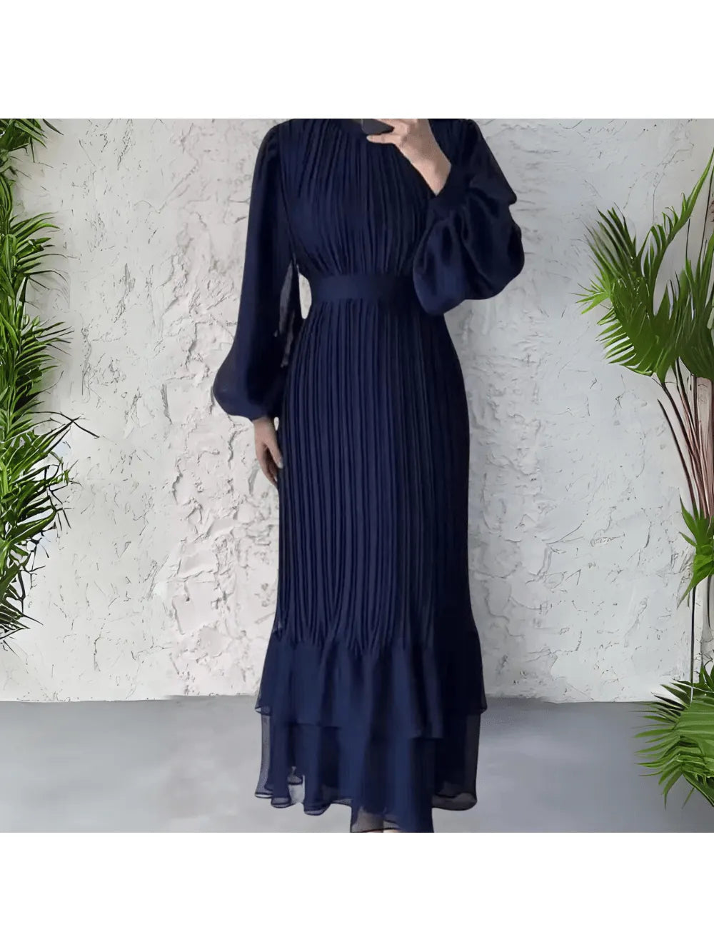 Hannah™ - Pleated Elegant Dress