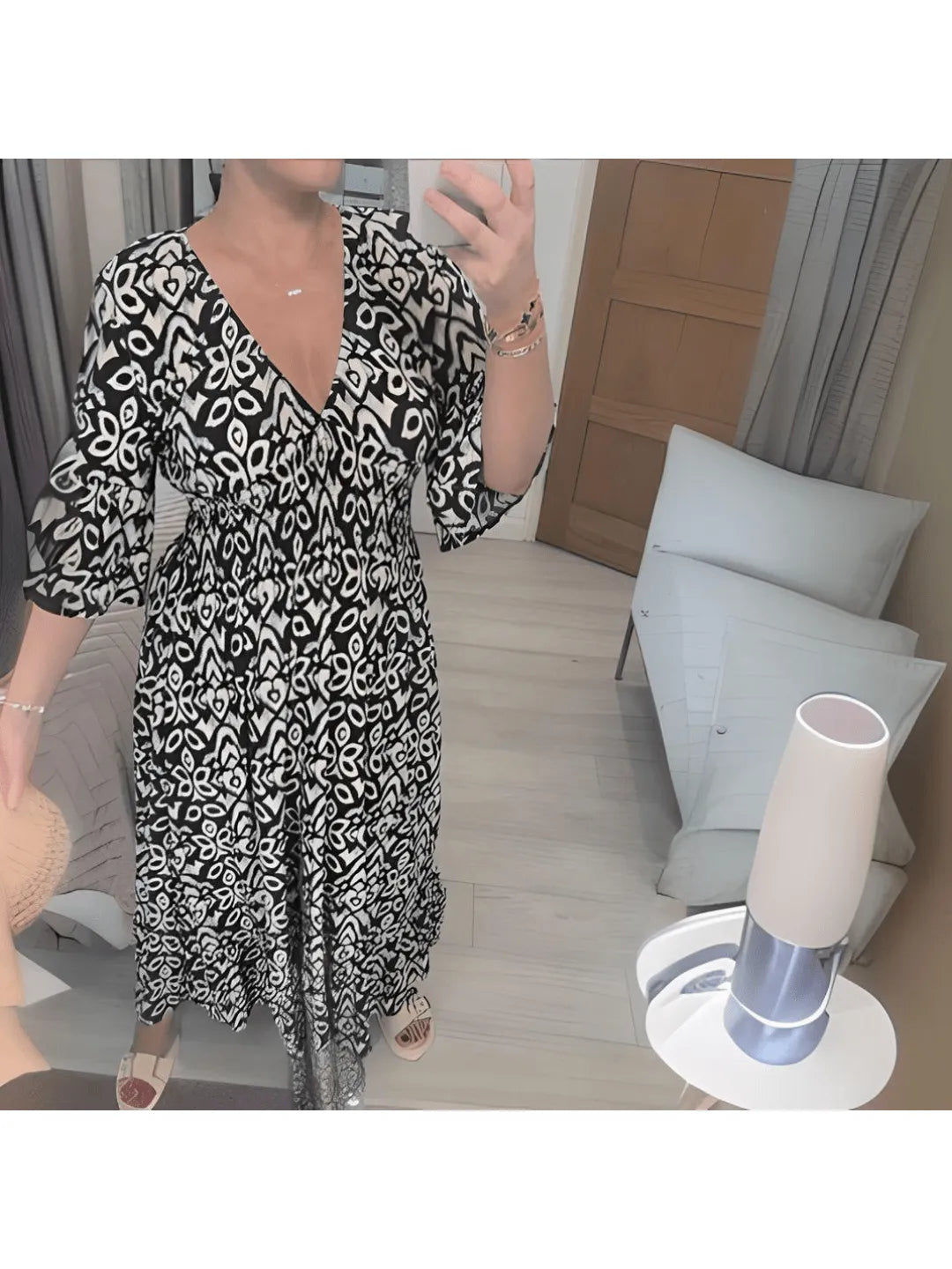 Isabella™ - Boho Printed Dress