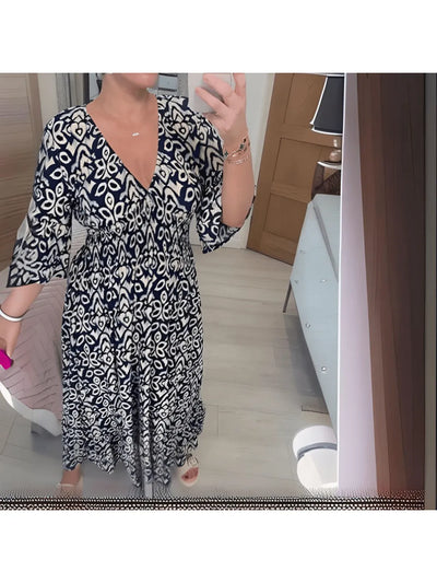 Isabella™ - Boho Printed Dress