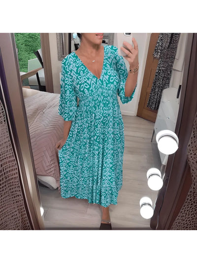 Isabella™ - Boho Printed Dress