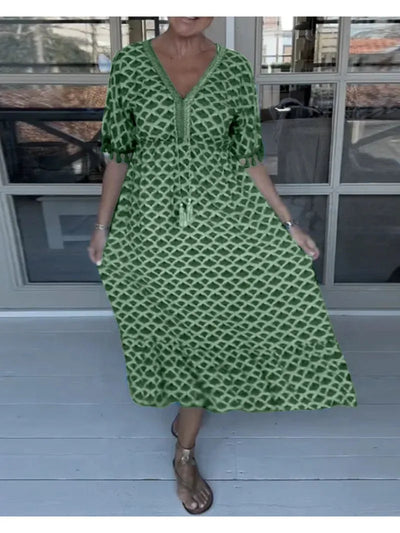 Jelly - Embellished V-Neck Dress