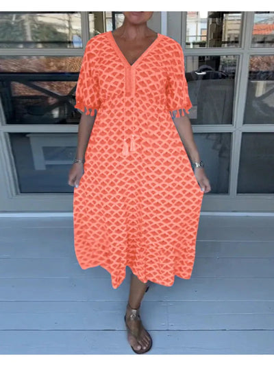 Jelly - Embellished V-Neck Dress