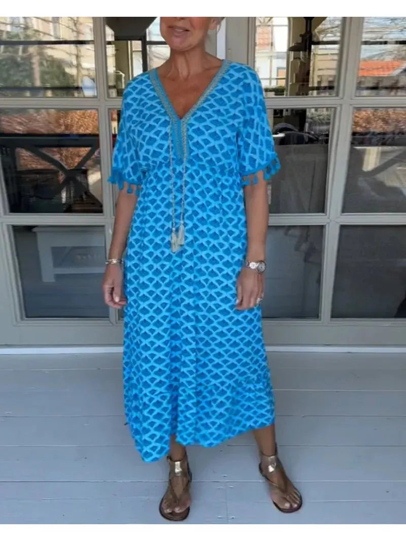 Jelly - Embellished V-Neck Dress