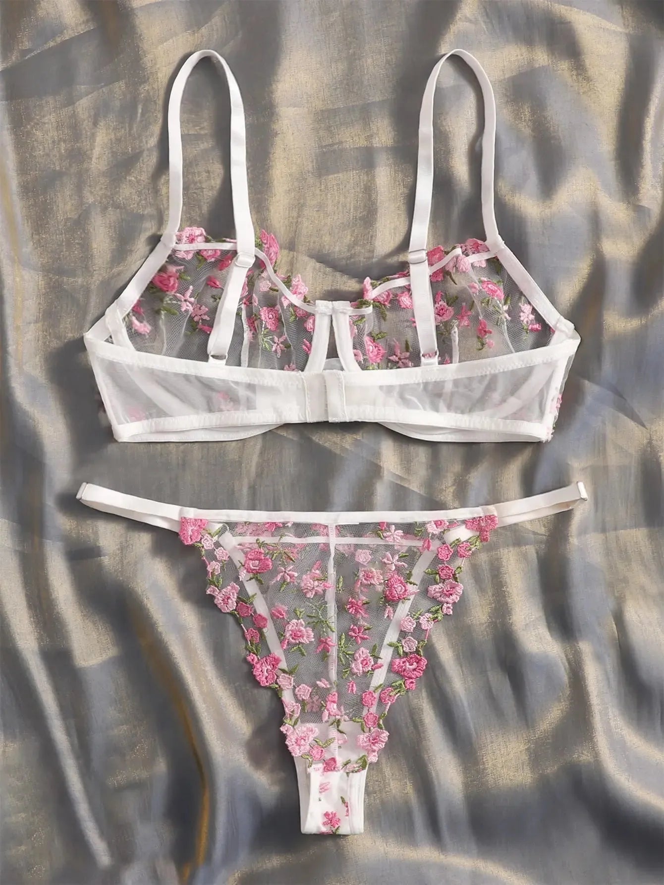 Juliet | Floral Lingerie set