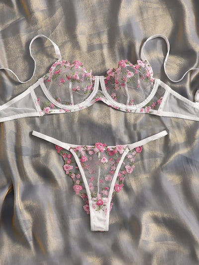 Juliet | Floral Lingerie set