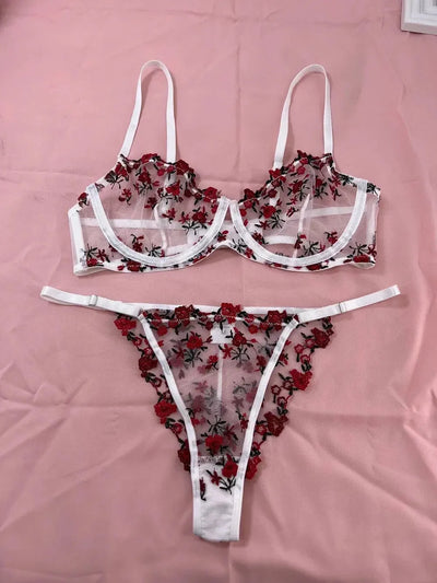 Juliet | Floral Lingerie set