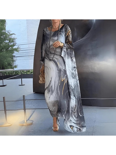 Laura™ - Charming Silk Chiffon Dress