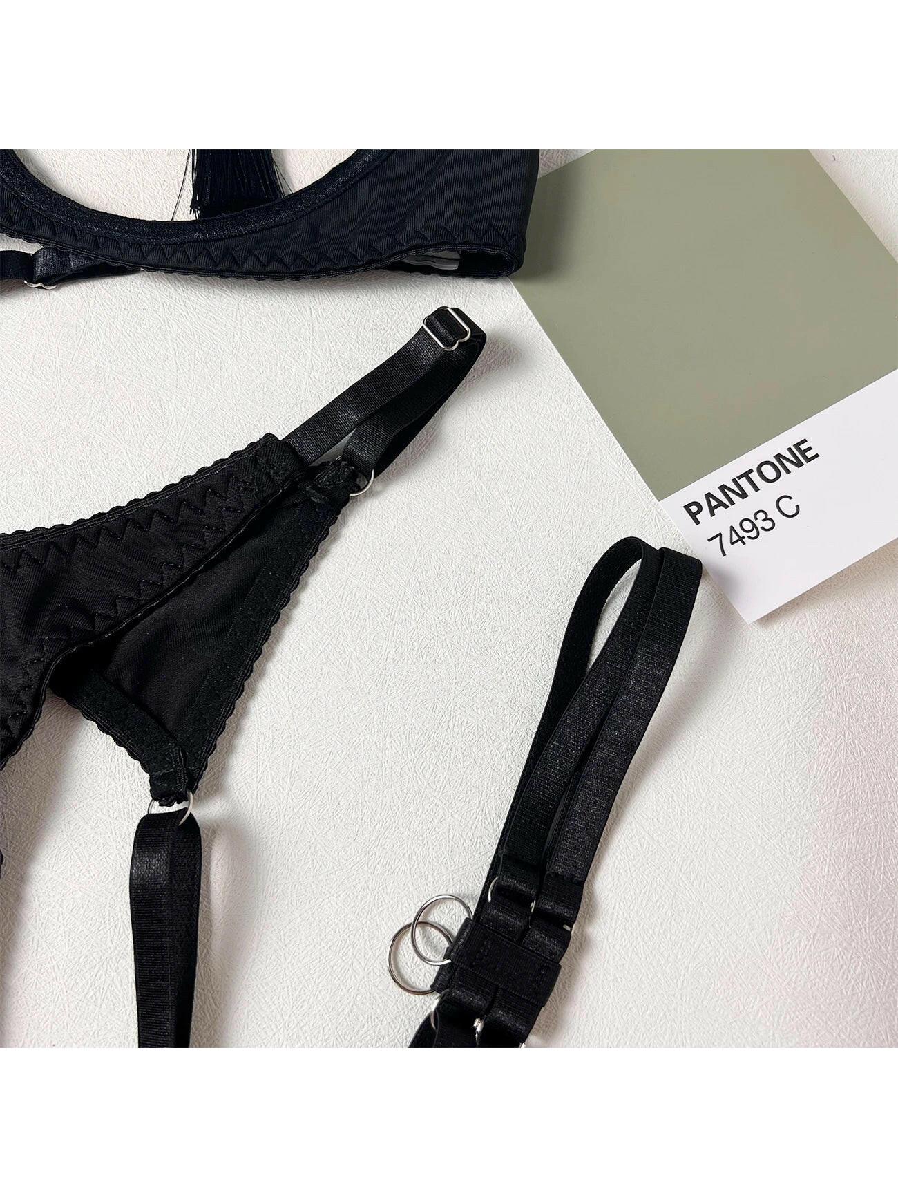 Layla | Tassle Lingerie Set