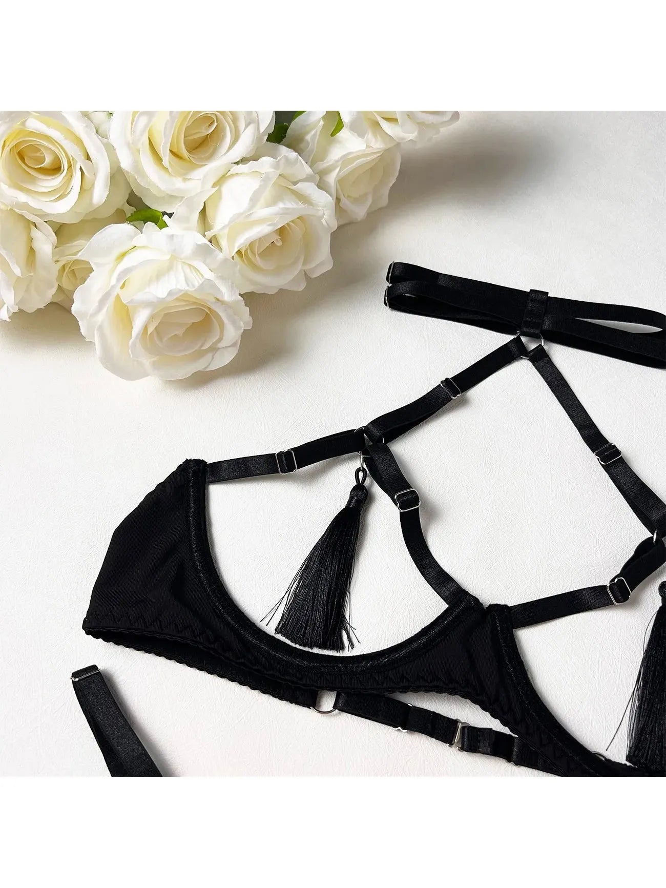 Layla | Tassle Lingerie Set