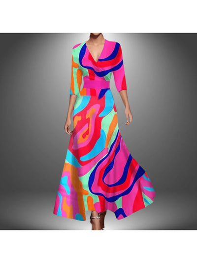 Leigh™ - Printed Wrap Dress