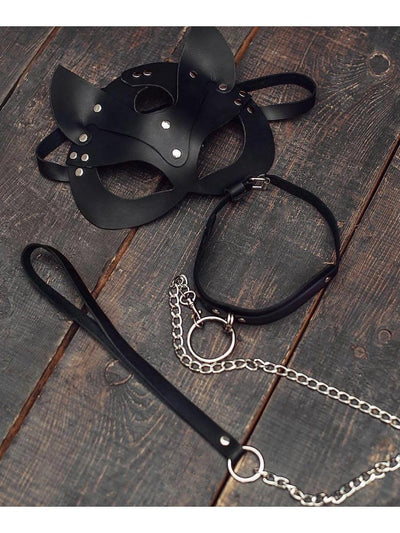 Leony's Sweet Kitty Set (Mask + Choker)