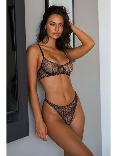 Leopard Luxe Lingerie Set