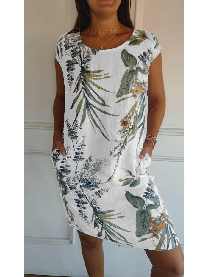 Lillian™ - Casual Printed Dress