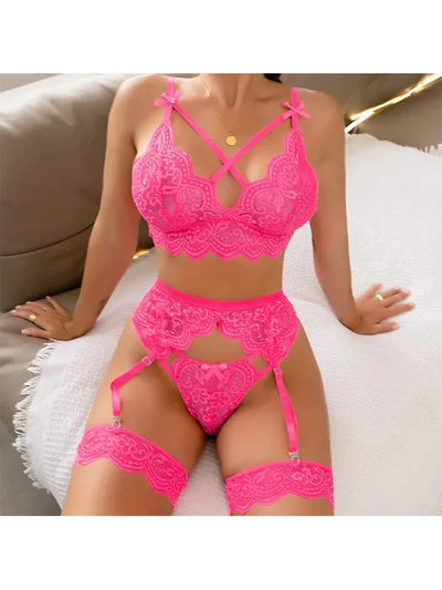 Mariana | 3-Piece French Lingerie Set