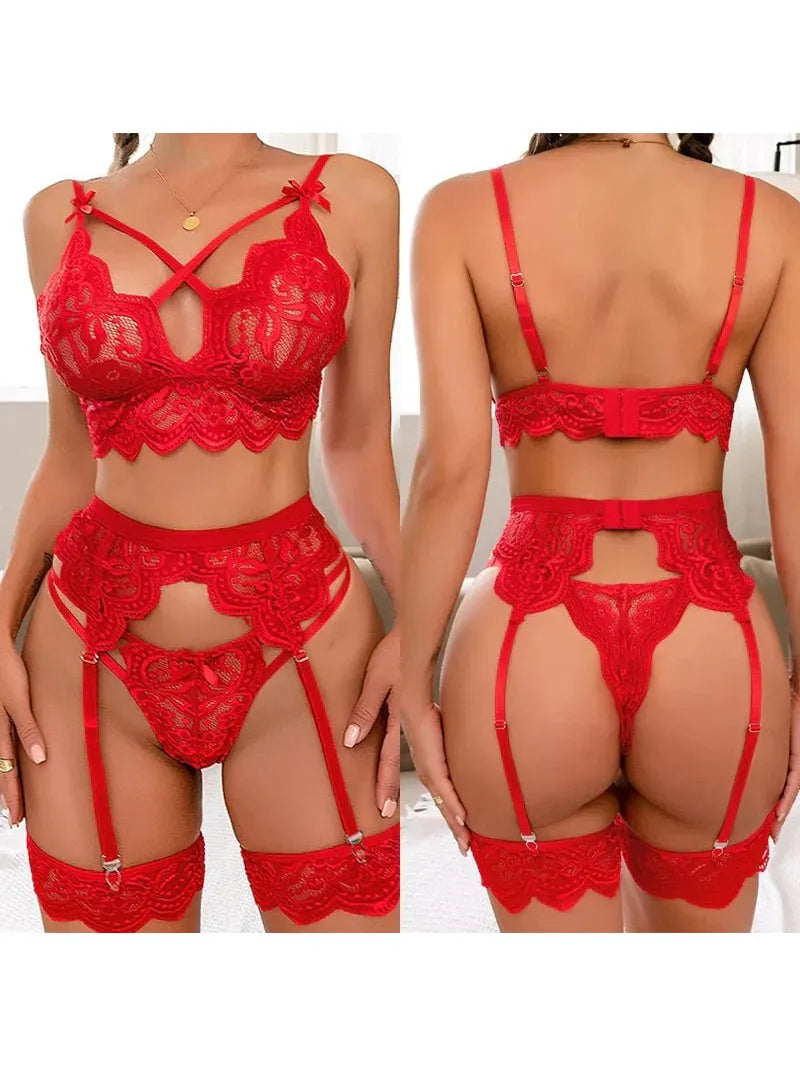 Mariana | 3-Piece French Lingerie Set