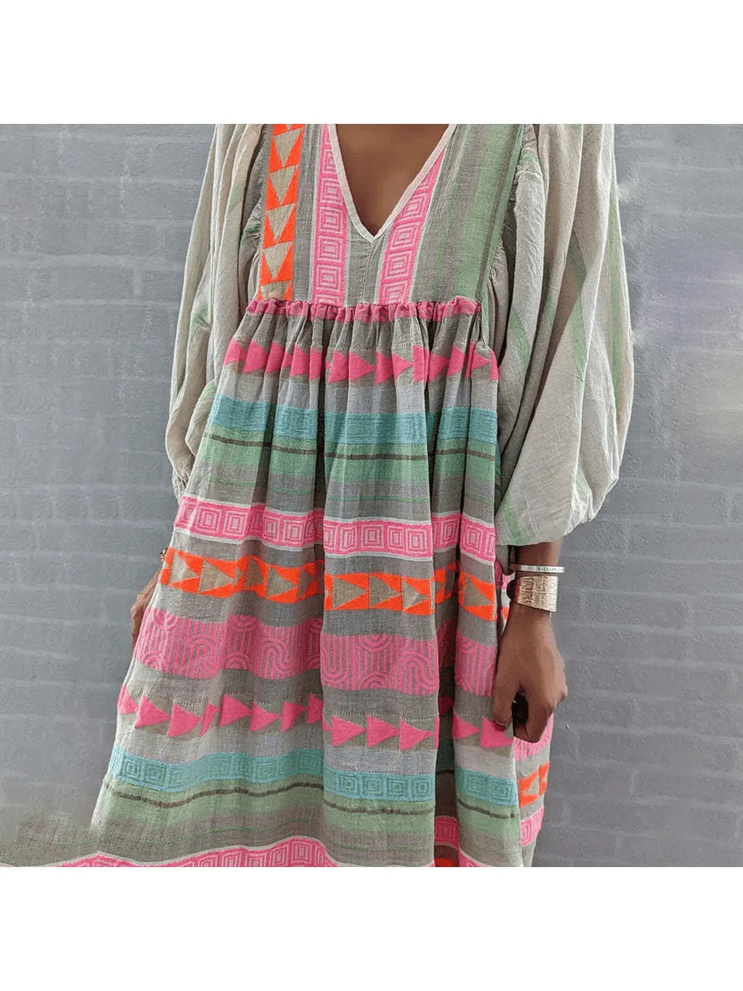 Sabrina™ - Comfortable Boho Dress