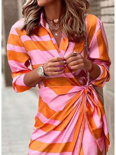 Solana™ - Printed Wrap Dress