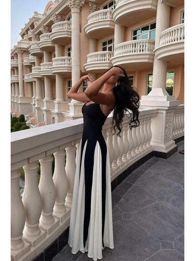 Viara - Paneled Maxi Dress