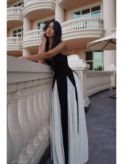 Viara - Paneled Maxi Dress