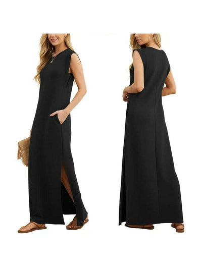 Yllona™ - Sleeveless Casual Maxi Dress