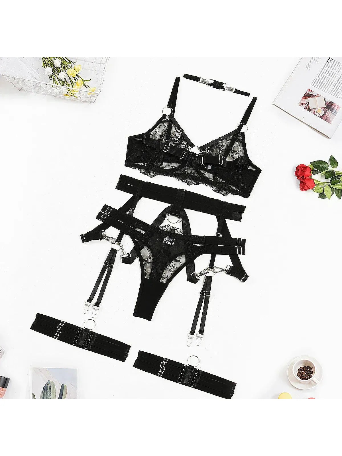 Zephyra | 3-Piece Lingerie Set